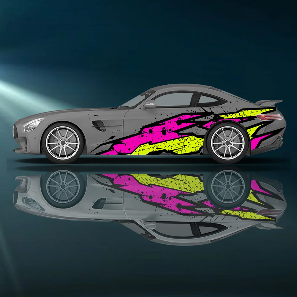 Sharply Lightning Racing Car Lines Автомобильные виниловые обертки наклейка ПВХ против царапин наклейка подходит для грузовиков внедорожник Декор автоаксессуары
Sharply Lightning Racing Car Lines Автомобильные виниловые обертки наклейка ПВХ против царапин наклейка подходит для грузовиков внедорожник Декор автоаксессуары