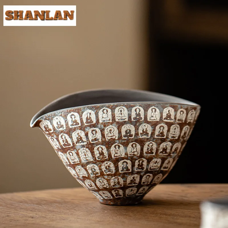 170 мл Dunhuang Ten Thousand Buddhas Fair Cup Boutique Позолоченный серебряный кувшин для чая Старинная чашка для справедливости Ча Hai Чашка для разделения кофе Чайная посуда
170 мл Dunhuang Ten Thousand Buddhas Fair Cup Boutique Позолоченный серебряный кувшин для чая Старинная чашка для справедливости Ча Hai Чашка для разделения кофе Чайная посуда