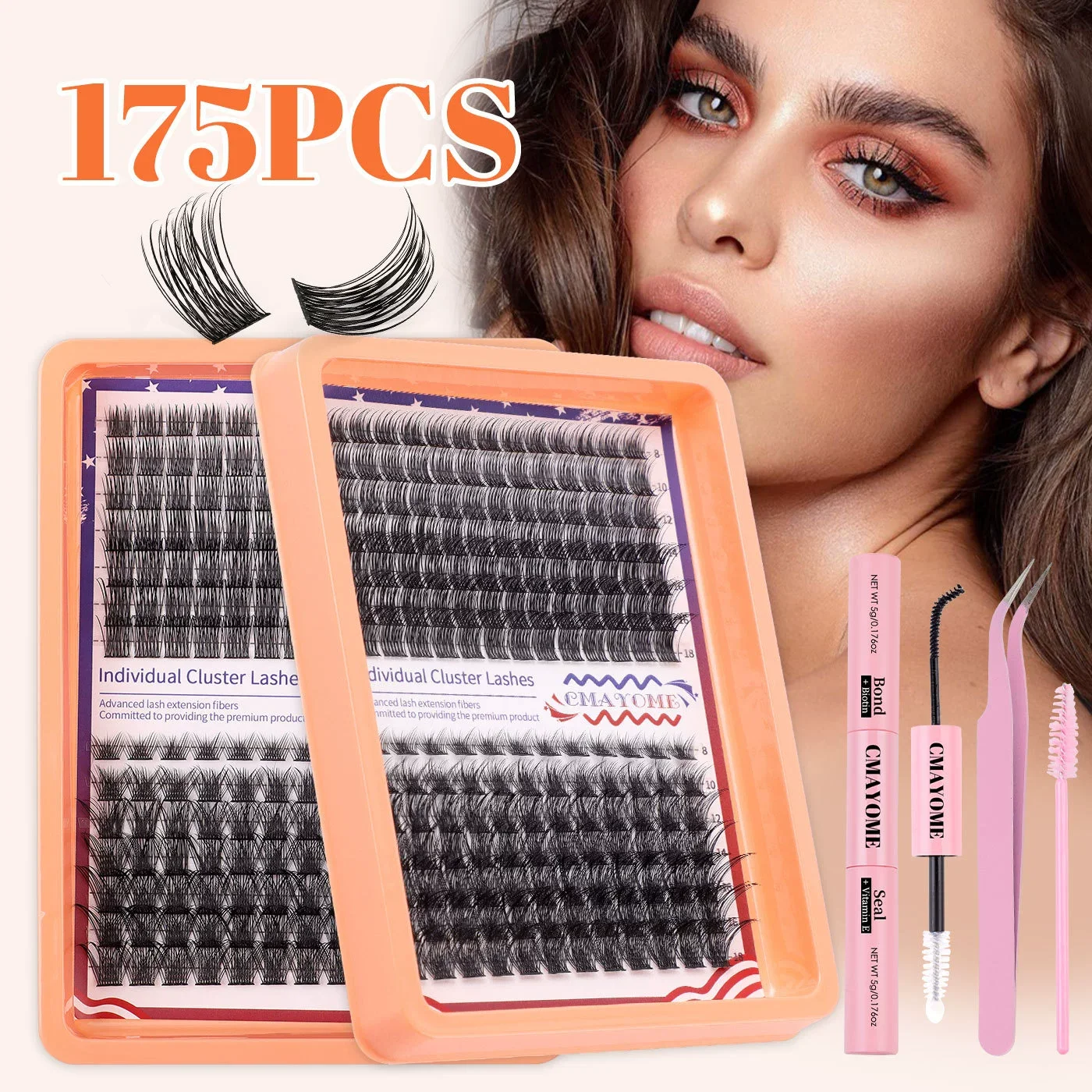 Explosive DIY Segmented Messy False Eyelash D Curve Single Cluster Natural Thick Grafted Eyelash
Explosive DIY Segmented Messy False Eyelash D Curve Single Cluster Natural Thick Grafted Eyelash