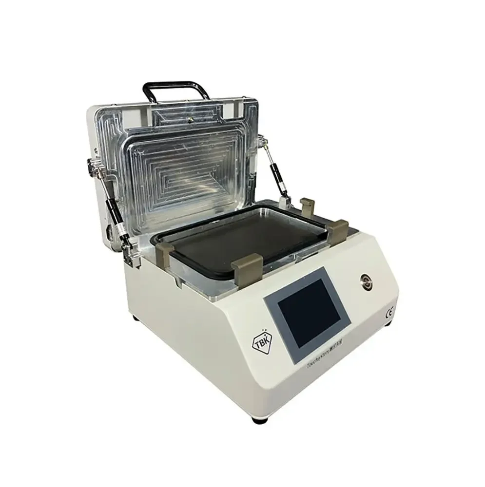 TBK 808M Curved Screen Vacuum Laminating and Bubble Removing Machine Laminator and Debubbler For LCD Screen Repairing
TBK 808M Curved Screen Vacuum Laminating and Bubble Removing Machine Laminator and Debubbler For LCD Screen Repairing
