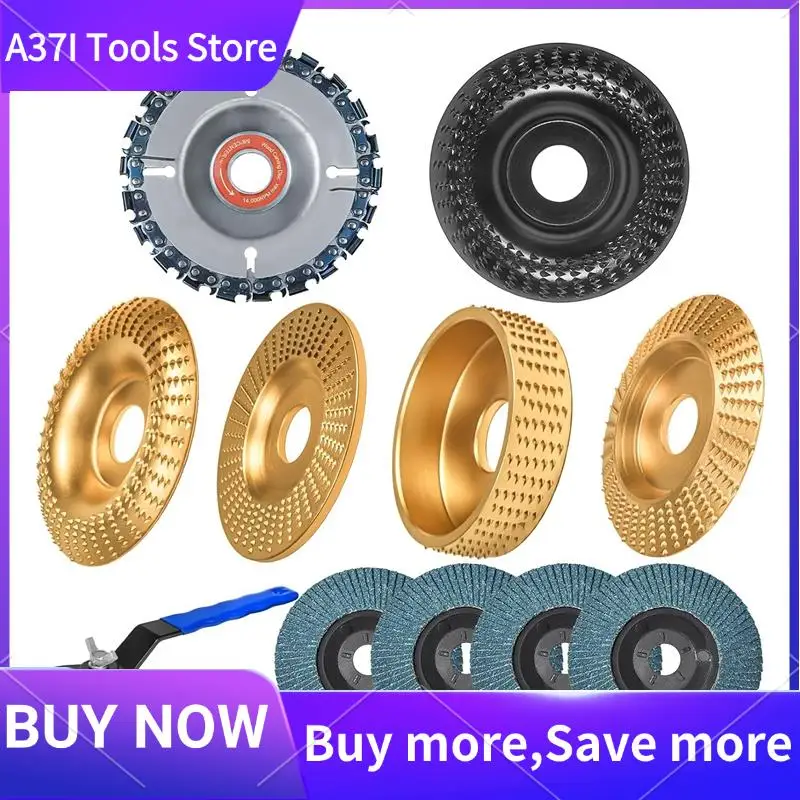 11 PCS Wood Carving Disc Angle Grinder Wood Carving Disc Metal For 4Inch Or 4 1/2Inch Angle Grinder
11 PCS Wood Carving Disc Angle Grinder Wood Carving Disc Metal For 4Inch Or 4 1/2Inch Angle Grinder