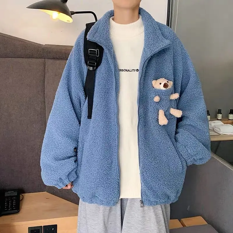 Мужская зимняя куртка оверсайз из хлопка с подкладкой из овечьей шерсти, очень большая, 300 Pou, модная, брендовая, утепленная, с флисовой подкладкой
Мужская зимняя куртка оверсайз из хлопка с подкладкой из овечьей шерсти, очень большая, 300 Pou, модная, брендовая, утепленная, с флисовой подкладкой