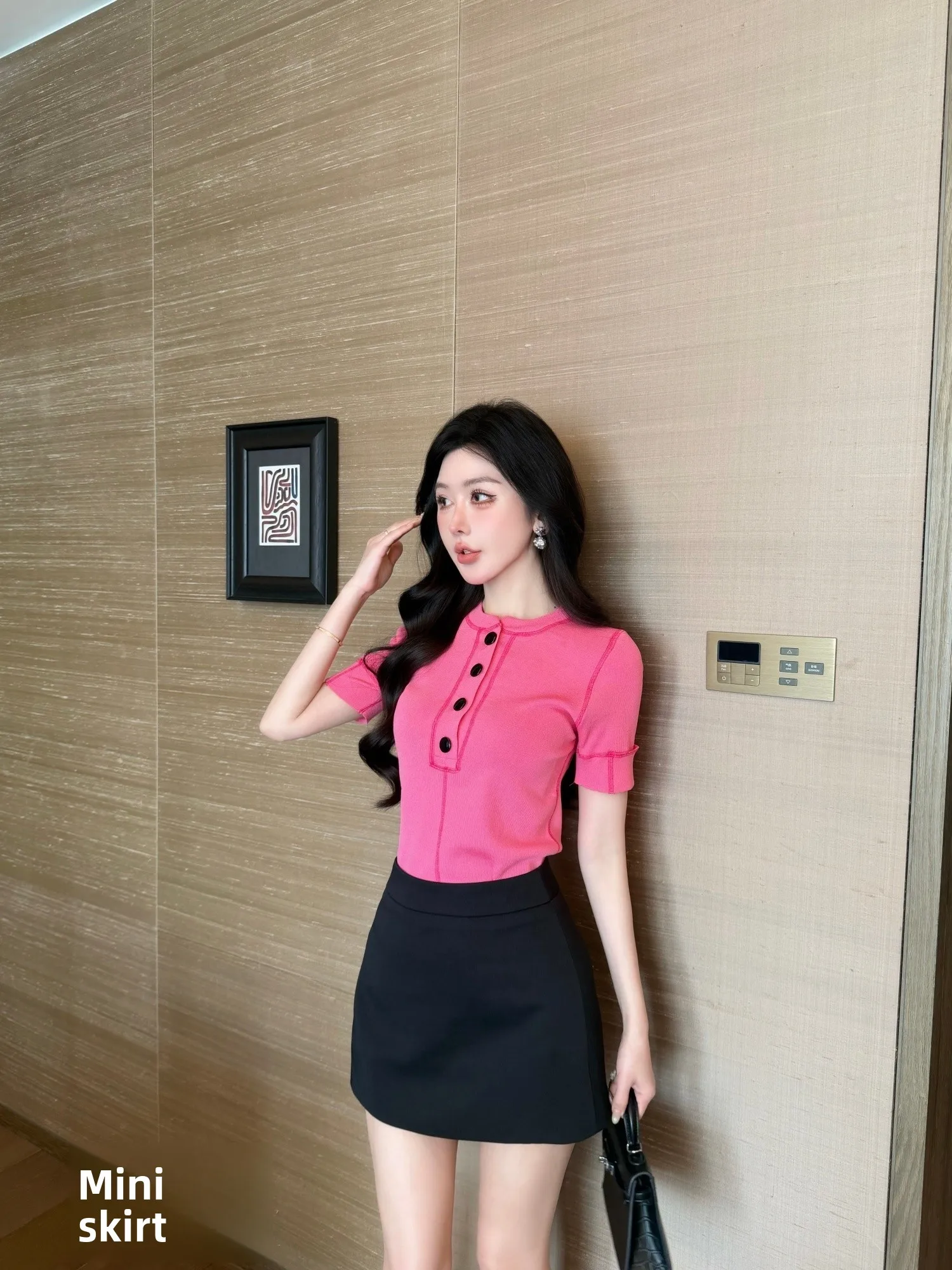 High Waist Bodycon Skirt Women's Black Anti-Light Walking Skirt Sweet Style Skin-Friendly Breathable Zipper Design Polye...
High Waist Bodycon Skirt Women's Black Anti-Light Walking Skirt Sweet Style Skin-Friendly Breathable Zipper Design Polye...