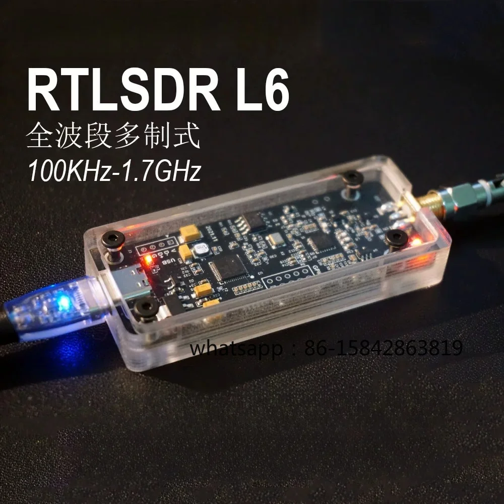 (Original) Open Source RTL-SDR L6 Full Band Software Radio Receiver, Multifunctional
(Original) Open Source RTL-SDR L6 Full Band Software Radio Receiver, Multifunctional