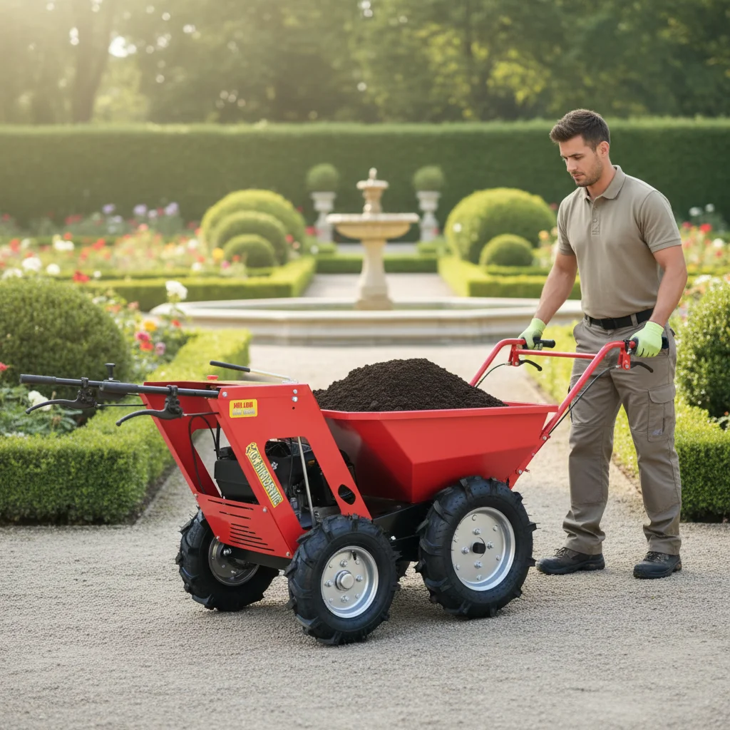 Multifunctional Hand Push Dumper Cart Wheeled Self-Dumping Hopper Truck Automatic Tipper for Construction & Farm
Multifunctional Hand Push Dumper Cart Wheeled Self-Dumping Hopper Truck Automatic Tipper for Construction & Farm