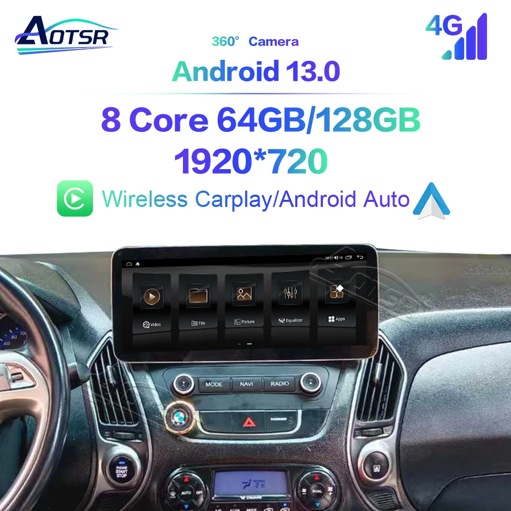 12,3-дюймовый автомобильный радиоприемник для Hyundai lX35 2010 2011 2012 2013 2014 2015, мультимедийный стереоплеер, GPS-навигация, Carplay, AI-экран
12,3-дюймовый автомобильный радиоприемник для Hyundai lX35 2010 2011 2012 2013 2014 2015, мультимедийный стереоплеер, GPS-навигация, Carplay, AI-экран