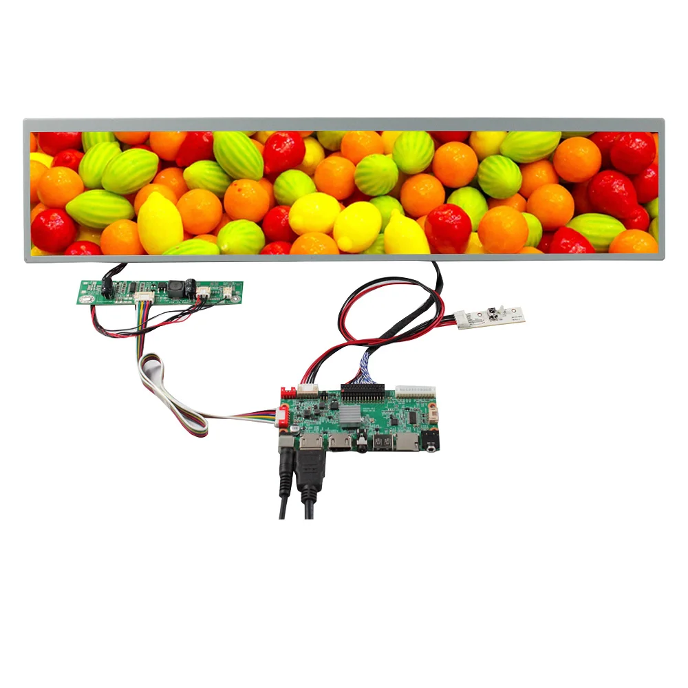 Sd Av Usb Board and Lvds High Brightness Lcd Screen 19" Dv190Fbm-Nb0 1920X360 Lcd Stretched Bar Display
Sd Av Usb Board and Lvds High Brightness Lcd Screen 19" Dv190Fbm-Nb0 1920X360 Lcd Stretched Bar Display