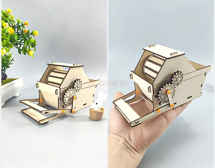 Junior high school students homemade patriotic handmade diy material experiment threshing machine first prize science and
Junior high school students homemade patriotic handmade diy material experiment threshing machine first prize science and