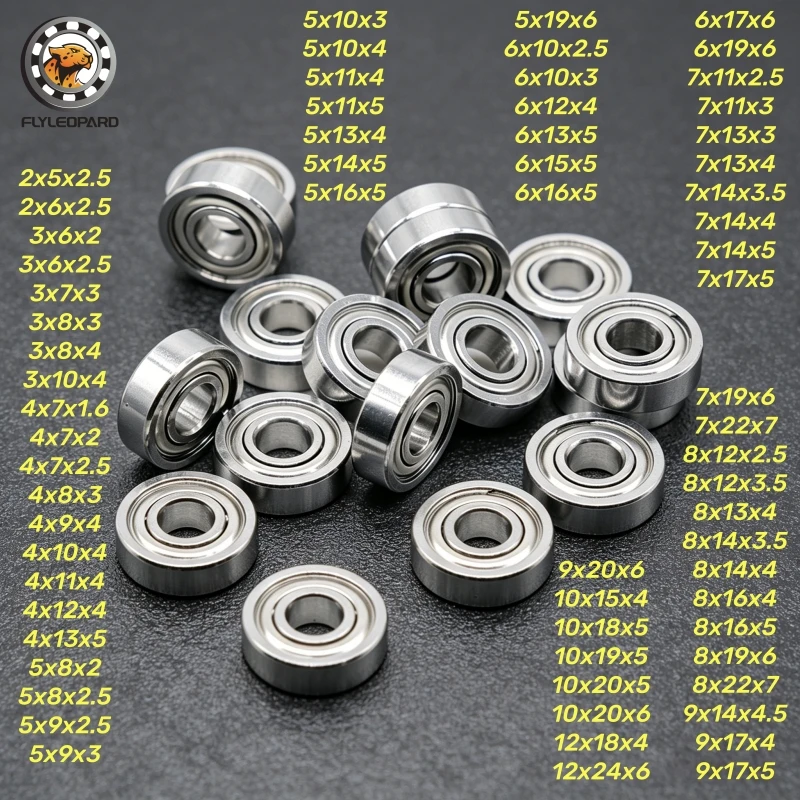 10pcs SMR117ZZ Bearing 7x11x3 mm ABEC-9 Stainless Steel Ball Bearing High Precision 3x6x2.5 4x7x2.5 5x8x2.5 4x10x4 6x10x3 mm
10pcs SMR117ZZ Bearing 7x11x3 mm ABEC-9 Stainless Steel Ball Bearing High Precision 3x6x2.5 4x7x2.5 5x8x2.5 4x10x4 6x10x3 mm