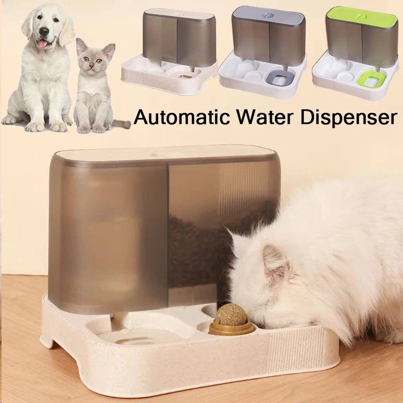 3-in-1 Pet Automatic Feeder Dry Food Storage Container Large Plastic Visible Pet Water Fountain Automatic Pet Food Dispenser
3-in-1 Pet Automatic Feeder Dry Food Storage Container Large Plastic Visible Pet Water Fountain Automatic Pet Food Dispenser