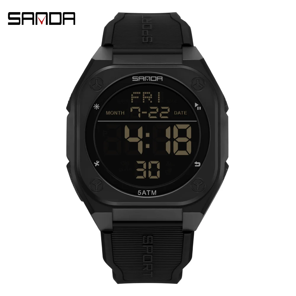 SANDA Роскошные мужские часы Военные цифровые водонепроницаемые светящиеся часы Мужские хронограф Будильник Дата Неделя Наручные часы Мужские часы
SANDA Роскошные мужские часы Военные цифровые водонепроницаемые светящиеся часы Мужские хронограф Будильник Дата Неделя Наручные часы Мужские часы