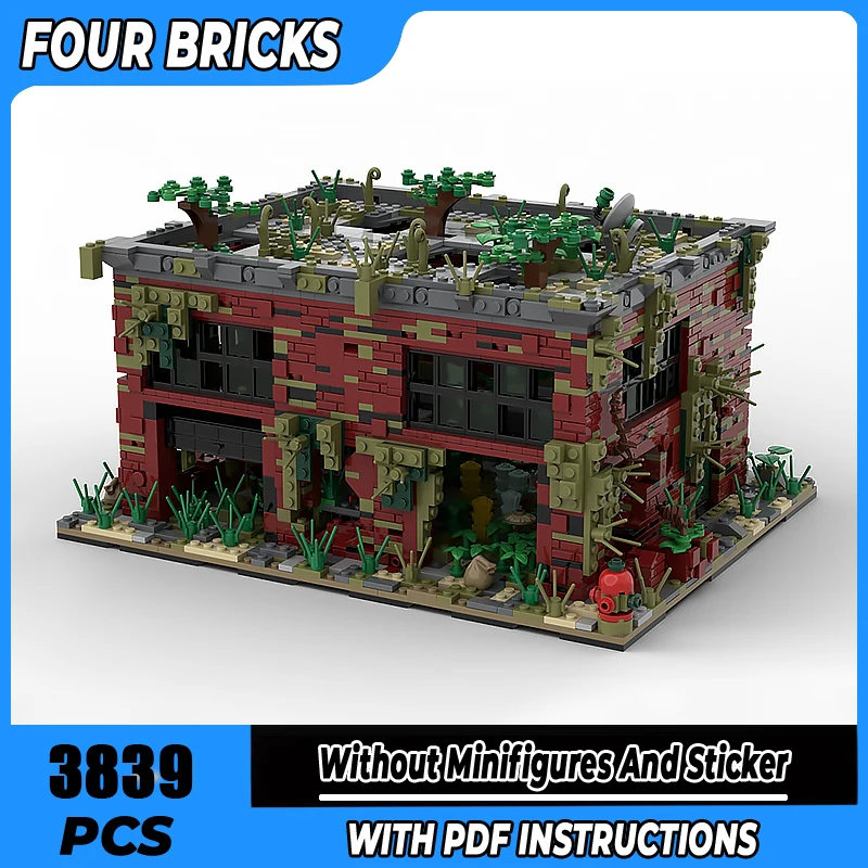 Moc Building Blocks an abandoned building Technology Modular Bricks Model Gifts Christmas Toys DIY Sets Assembly
Moc Building Blocks an abandoned building Technology Modular Bricks Model Gifts Christmas Toys DIY Sets Assembly