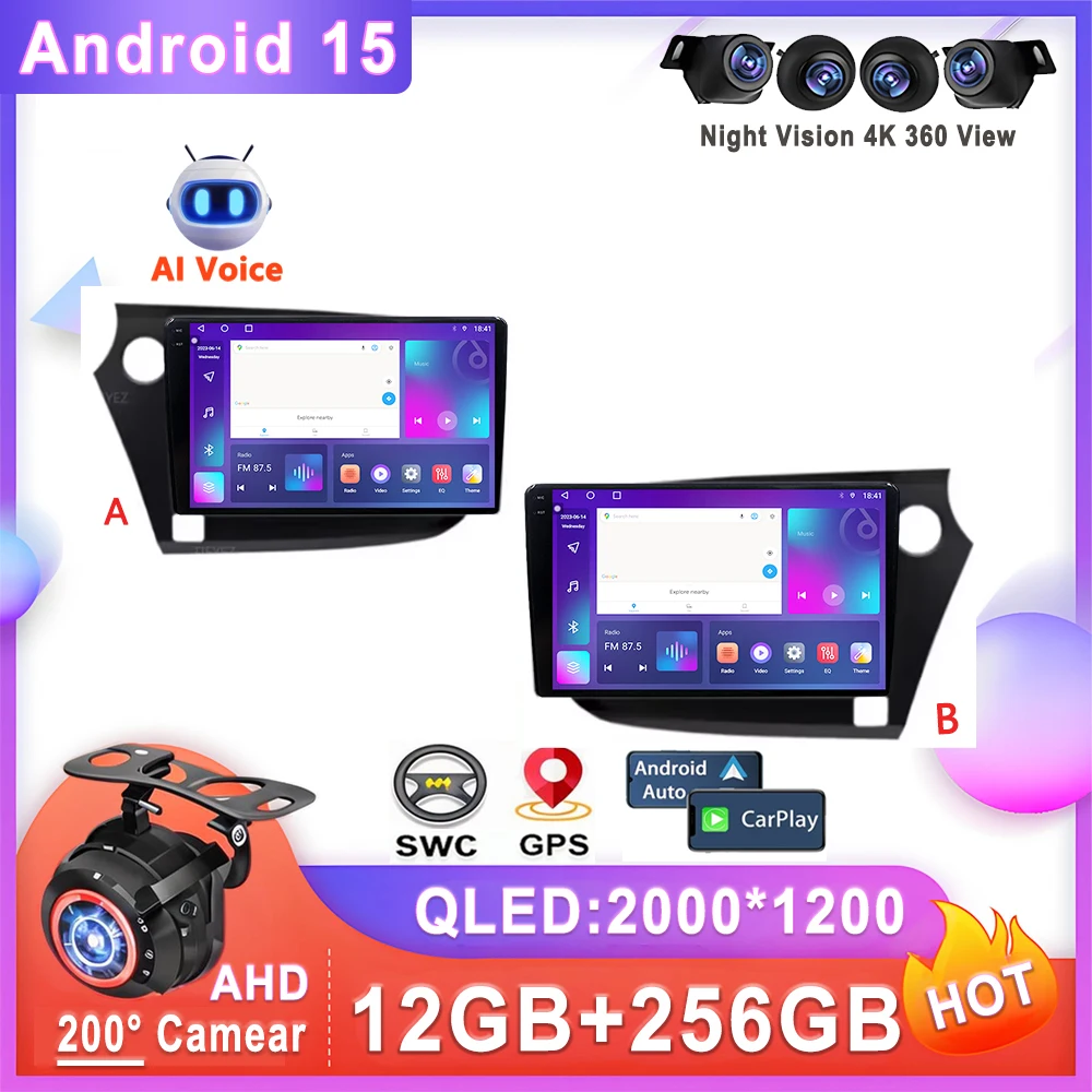 Car Radio Android 15 For HONDA INSIGHT 2009 2010 2011 2012 2013 2014 Stereo Head Unit Multimedia Player No 2din DVD 5G BT wifi
Car Radio Android 15 For HONDA INSIGHT 2009 2010 2011 2012 2013 2014 Stereo Head Unit Multimedia Player No 2din DVD 5G BT wifi