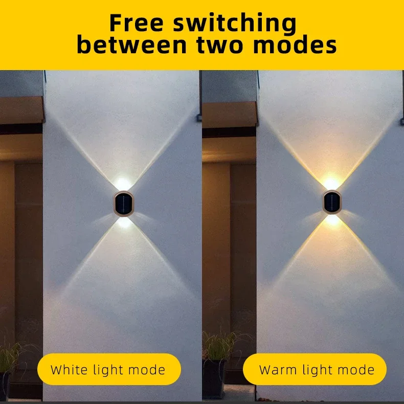 Solar Powered Luminous Wall Lamp Outdoor Courtyard Waterproof Atmosphere Wall Balcony Decoration LED Landscape Light
Solar Powered Luminous Wall Lamp Outdoor Courtyard Waterproof Atmosphere Wall Balcony Decoration LED Landscape Light