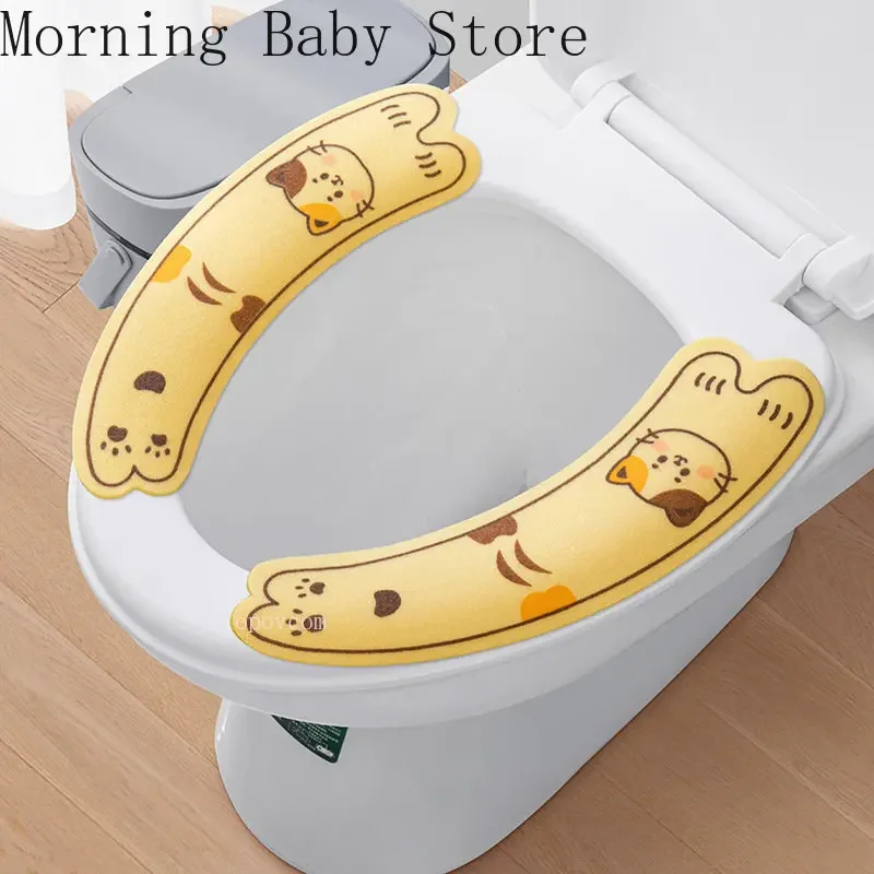 1 Pair Cute Cartoon Cat Rabbit Toilet Sticker Toilet Mat Soft Universal Closestool Mat Pad Washable Toilet Bathroom Accessories
1 Pair Cute Cartoon Cat Rabbit Toilet Sticker Toilet Mat Soft Universal Closestool Mat Pad Washable Toilet Bathroom Accessories