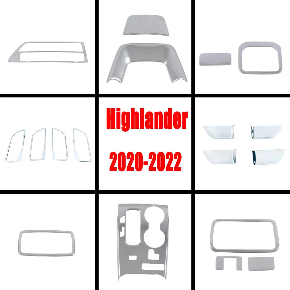 For Toyota Highlander Kluger 2020 2021 2022 Stainless Steel Car Interior Rear Armrest Box Air Condition Outlet Vent Cover Trim
For Toyota Highlander Kluger 2020 2021 2022 Stainless Steel Car Interior Rear Armrest Box Air Condition Outlet Vent Cover Trim