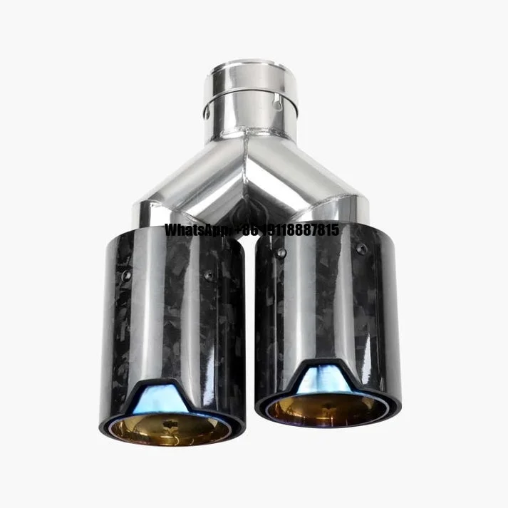 Forged Carbon Fiber Modify for Car Accessories Upgrade Muffler Nozzle Burnt Blue Car Exhaust Pipe
Forged Carbon Fiber Modify for Car Accessories Upgrade Muffler Nozzle Burnt Blue Car Exhaust Pipe