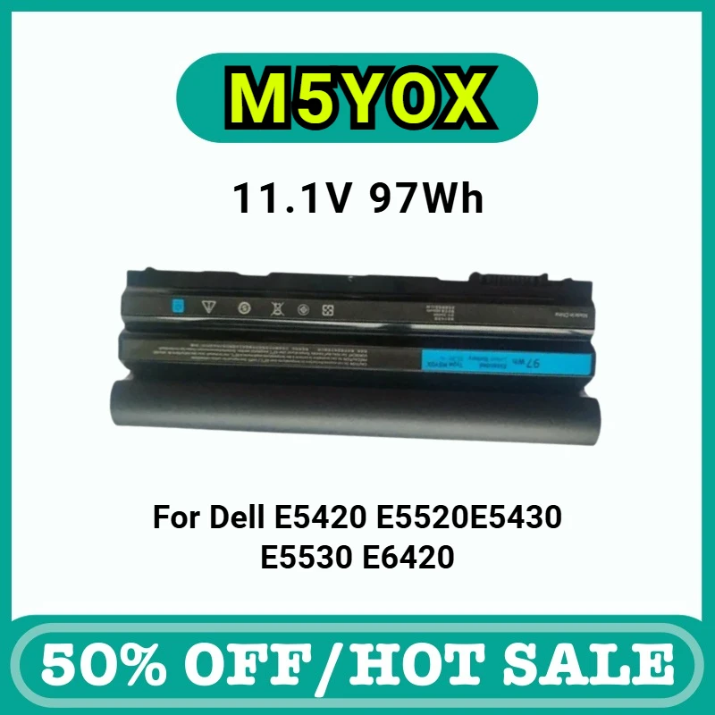 97WH M5Y0X Laptop Battery for Dell E5420 E5430 E6120 E5520 M5Y0X E5530 E6420 E6420 E6520 E6430 8858x 3560 T54F3 T54FJ 8P3YX
97WH M5Y0X Laptop Battery for Dell E5420 E5430 E6120 E5520 M5Y0X E5530 E6420 E6420 E6520 E6430 8858x 3560 T54F3 T54FJ 8P3YX