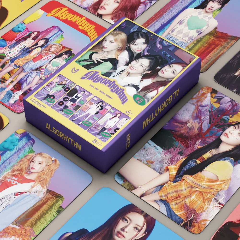 55 шт. Kpop Idol девушка ITZY Lomo карта новый альбом алгоритм Yuna Chaeryeong Ryujin Lia Yeji HD Печать фотокарты Поклонники подарки
55 шт. Kpop Idol девушка ITZY Lomo карта новый альбом алгоритм Yuna Chaeryeong Ryujin Lia Yeji HD Печать фотокарты Поклонники подарки