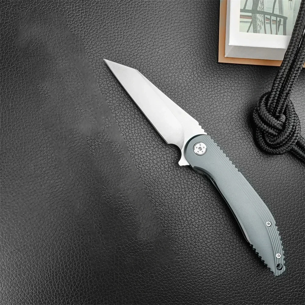 Newest BK D2 Bearing Hunting Pocket Folding Knife 440C Blade Aluminum Alloy Handles Outdoor Tactical Tool Camping EDC Knives
Newest BK D2 Bearing Hunting Pocket Folding Knife 440C Blade Aluminum Alloy Handles Outdoor Tactical Tool Camping EDC Knives