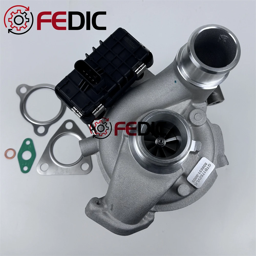 GTB1752VLK 808031 28231-2F750 Turbo charger for Hyundai Grand Santa Fe KIA Sorento 2.2 CRDi 145 Kw D4HB Turbocharger
GTB1752VLK 808031 28231-2F750 Turbo charger for Hyundai Grand Santa Fe KIA Sorento 2.2 CRDi 145 Kw D4HB Turbocharger