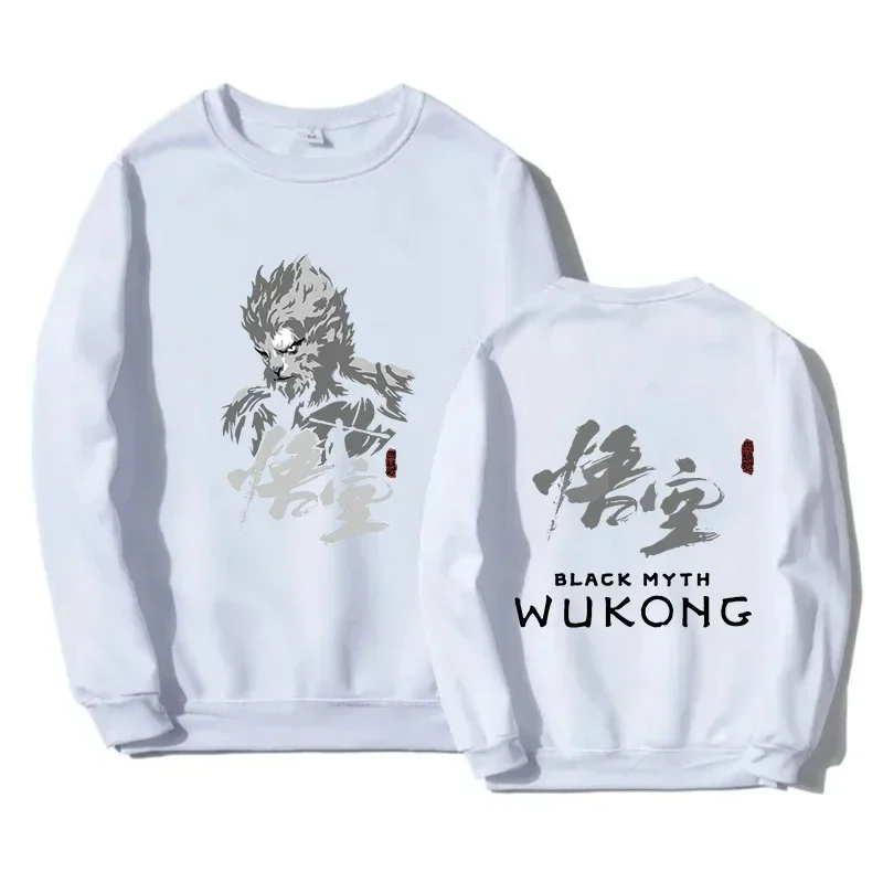 Autumn black myth Wukong printed men pullover 2024 casual hot game men/women round neck sweatshirt solid hip hop unisex top
Autumn black myth Wukong printed men pullover 2024 casual hot game men/women round neck sweatshirt solid hip hop unisex top