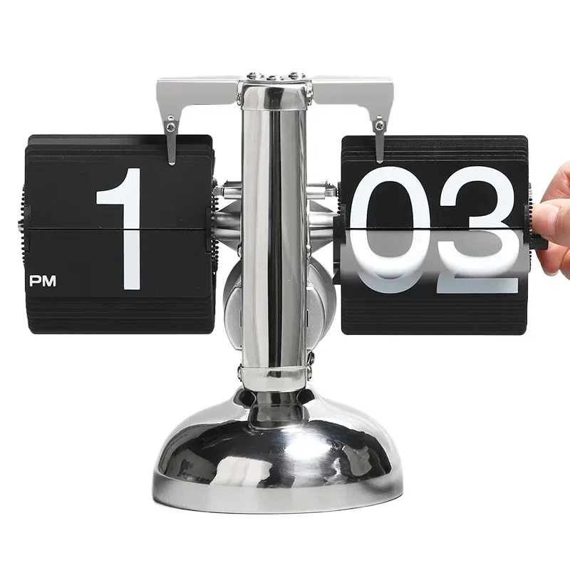 High Quality Classical Mechanical Home Decor Retro Style Digital Display Flip Clock Desk & Table Alarm Clocks
High Quality Classical Mechanical Home Decor Retro Style Digital Display Flip Clock Desk & Table Alarm Clocks