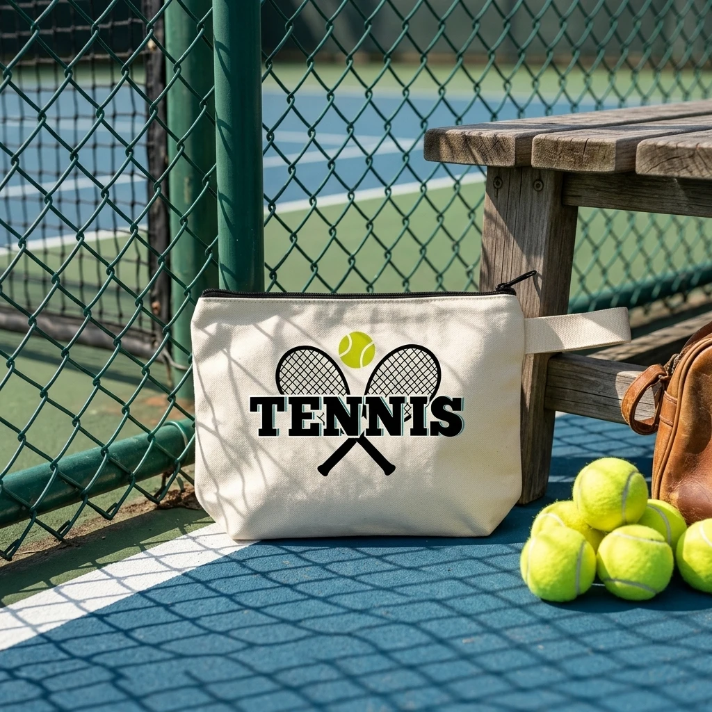 Wallet Tennis-Themed Makeup Bag Gift for Tennis Enthusiasts Lightweight Foldable Travel Cosmetic Pouch Women Travel Storage Bag
Wallet Tennis-Themed Makeup Bag Gift for Tennis Enthusiasts Lightweight Foldable Travel Cosmetic Pouch Women Travel Storage Bag