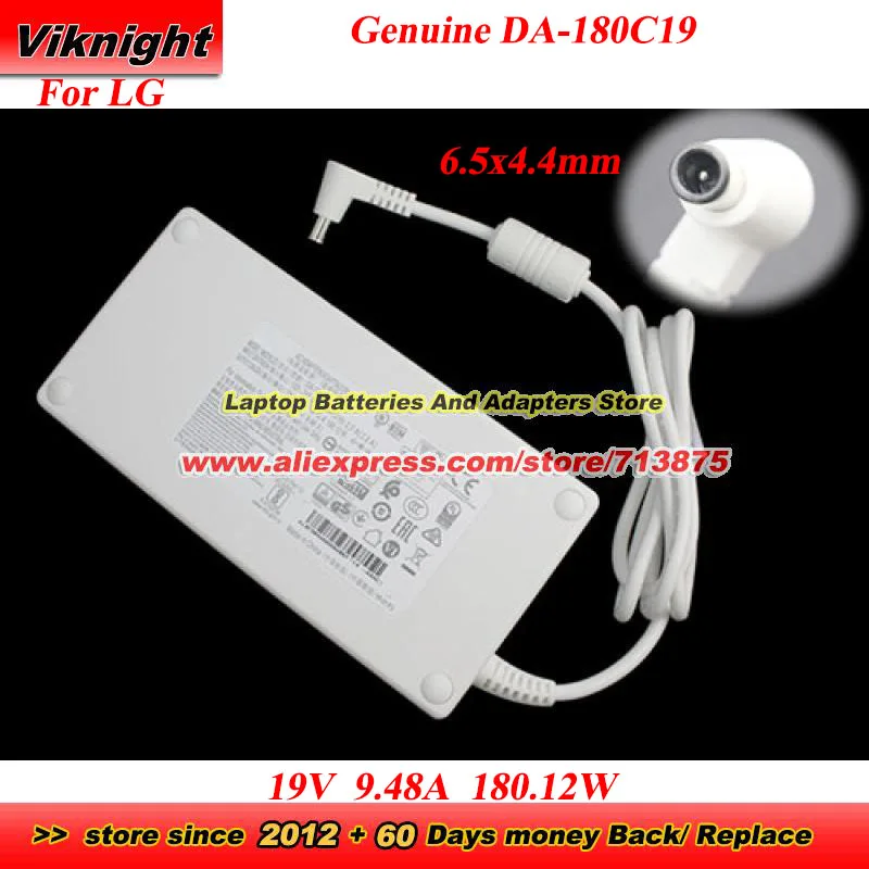 Original 19V 9.48A DA-180C19 AC Adapter for LG 32UD99 34UC99W 38UC99 38UC99W 32UD99-W 34UC99-W 38UC99-W EAY64449302 LED MONITOR
Original 19V 9.48A DA-180C19 AC Adapter for LG 32UD99 34UC99W 38UC99 38UC99W 32UD99-W 34UC99-W 38UC99-W EAY64449302 LED MONITOR