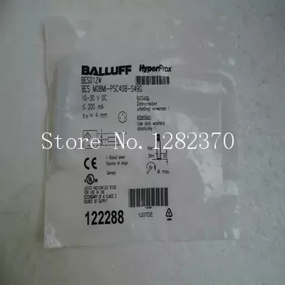 Новый оригинальный аутентичный сенсорный переключатель BALLUFF BES M08MI-PSC40B-S49G, точечный-2 шт./лот
Новый оригинальный аутентичный сенсорный переключатель BALLUFF BES M08MI-PSC40B-S49G, точечный-2 шт./лот