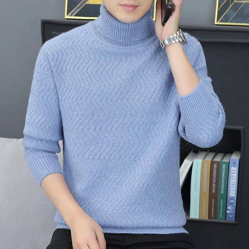 Men's Casual Thiened Knitted Sweater Twisted Yarn Leisure Faion Pure Color Winter Warm Pullover Long Sve Top
Men's Casual Thiened Knitted Sweater Twisted Yarn Leisure Faion Pure Color Winter Warm Pullover Long Sve Top