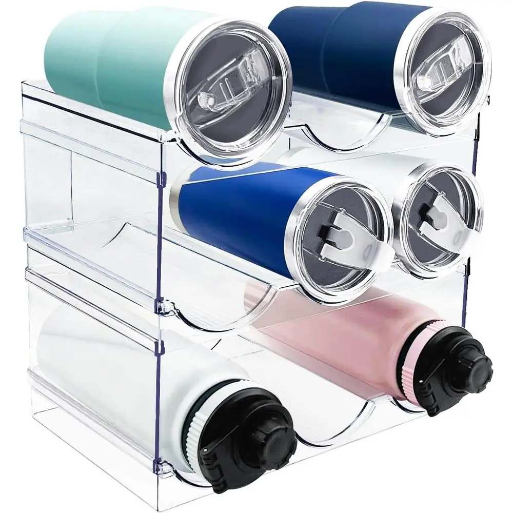 3-пакетный органайзер для бутылок с водой, штабелируемая кухонная организация дома и стеллаж для хранения, пластиковый органайзер для хранения чашек для кухни C
3-пакетный органайзер для бутылок с водой, штабелируемая кухонная организация дома и стеллаж для хранения, пластиковый органайзер для хранения чашек для кухни C