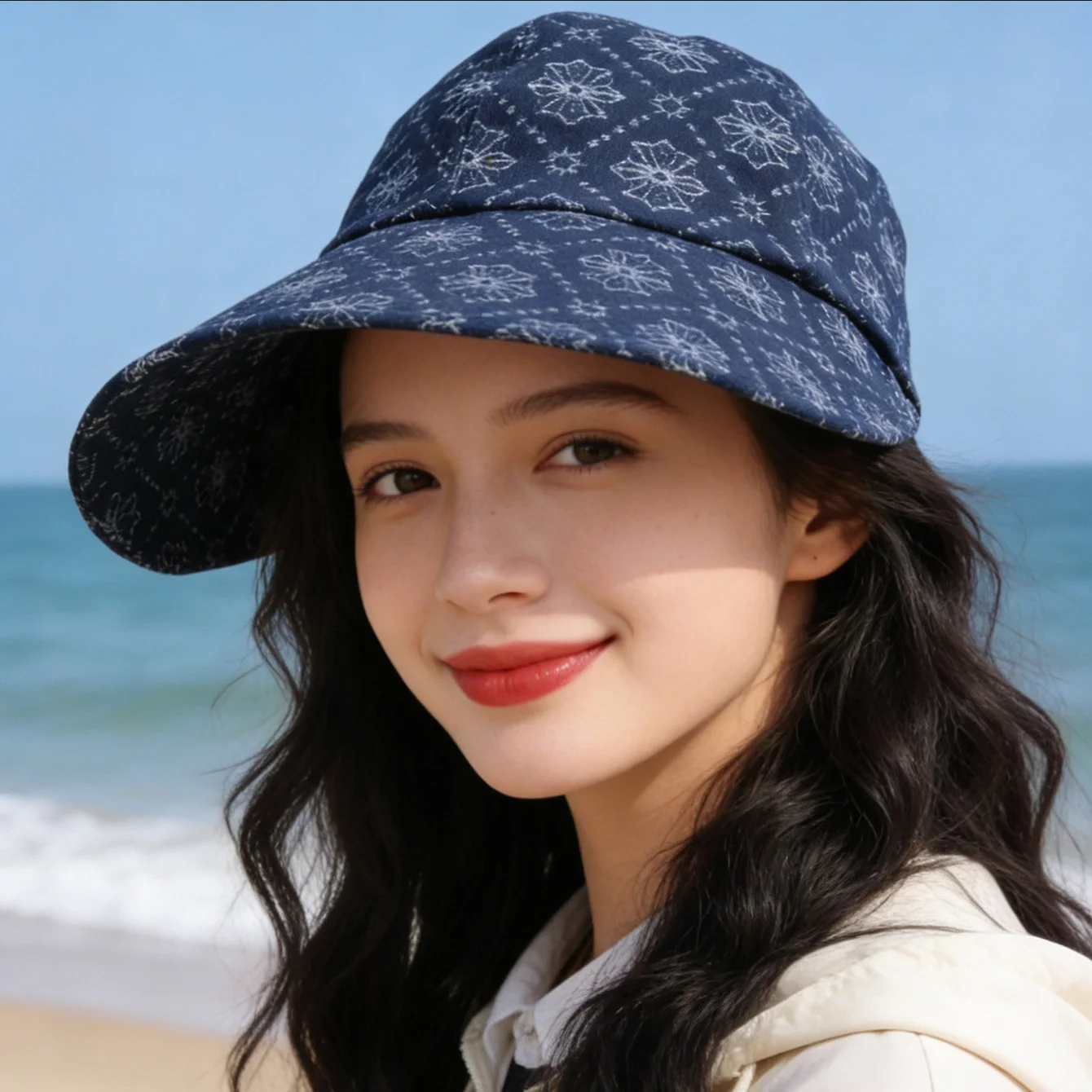Trendy Fashion Washable Jacquard Foldable Wide Brim Sun Hat, Outdoor Travel Photography Cap, Perfect for Outdoors
Trendy Fashion Washable Jacquard Foldable Wide Brim Sun Hat, Outdoor Travel Photography Cap, Perfect for Outdoors