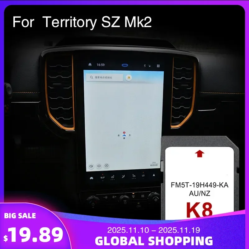 Suitable with Ford Territory SZ MK2 2022 Navigation Car SD Card Maps Cover New Zealand Australia
Suitable with Ford Territory SZ MK2 2022 Navigation Car SD Card Maps Cover New Zealand Australia