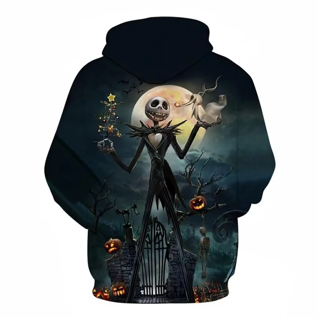 2025 New Halloween Adults Children Autumn And Winter Men Nightmare Before Christmas Jack Sally Novelty Hoodie
2025 New Halloween Adults Children Autumn And Winter Men Nightmare Before Christmas Jack Sally Novelty Hoodie