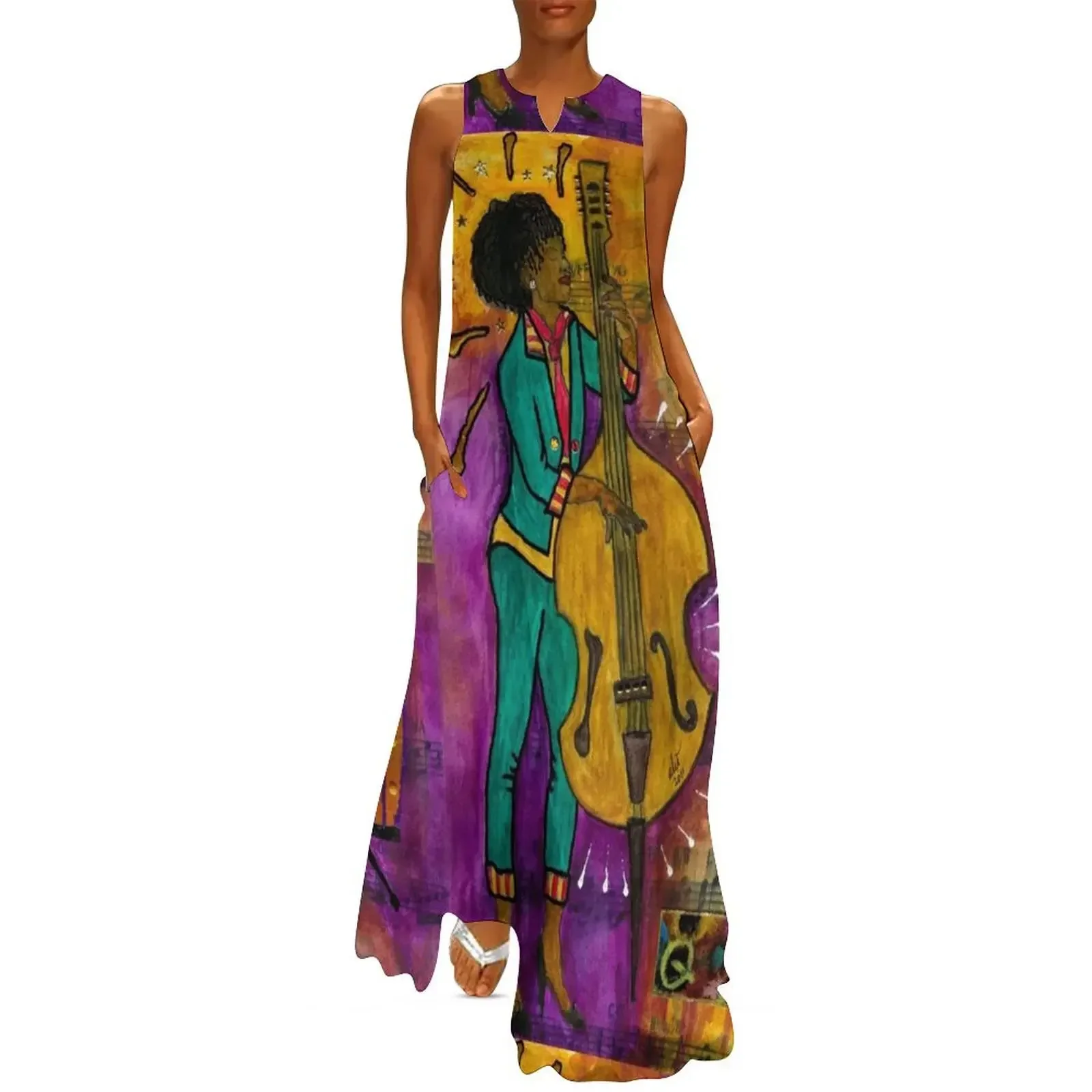 That Sistah on the Bass Long Dress Dress woman luxury evening dresses for women 2025 summer outfits for women 2025 Dress
That Sistah on the Bass Long Dress Dress woman luxury evening dresses for women 2025 summer outfits for women 2025 Dress