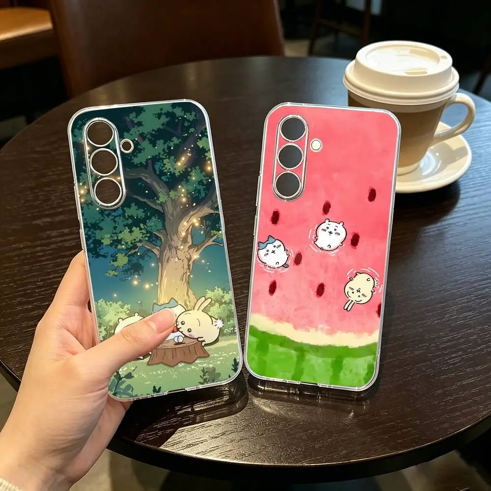 Cute Cartoon C-Chiikawas Phone Case Transparent Silicone Soft For SamsungA10,12,20,21S,30,31,40,50,51,52,70,71
Cute Cartoon C-Chiikawas Phone Case Transparent Silicone Soft For SamsungA10,12,20,21S,30,31,40,50,51,52,70,71