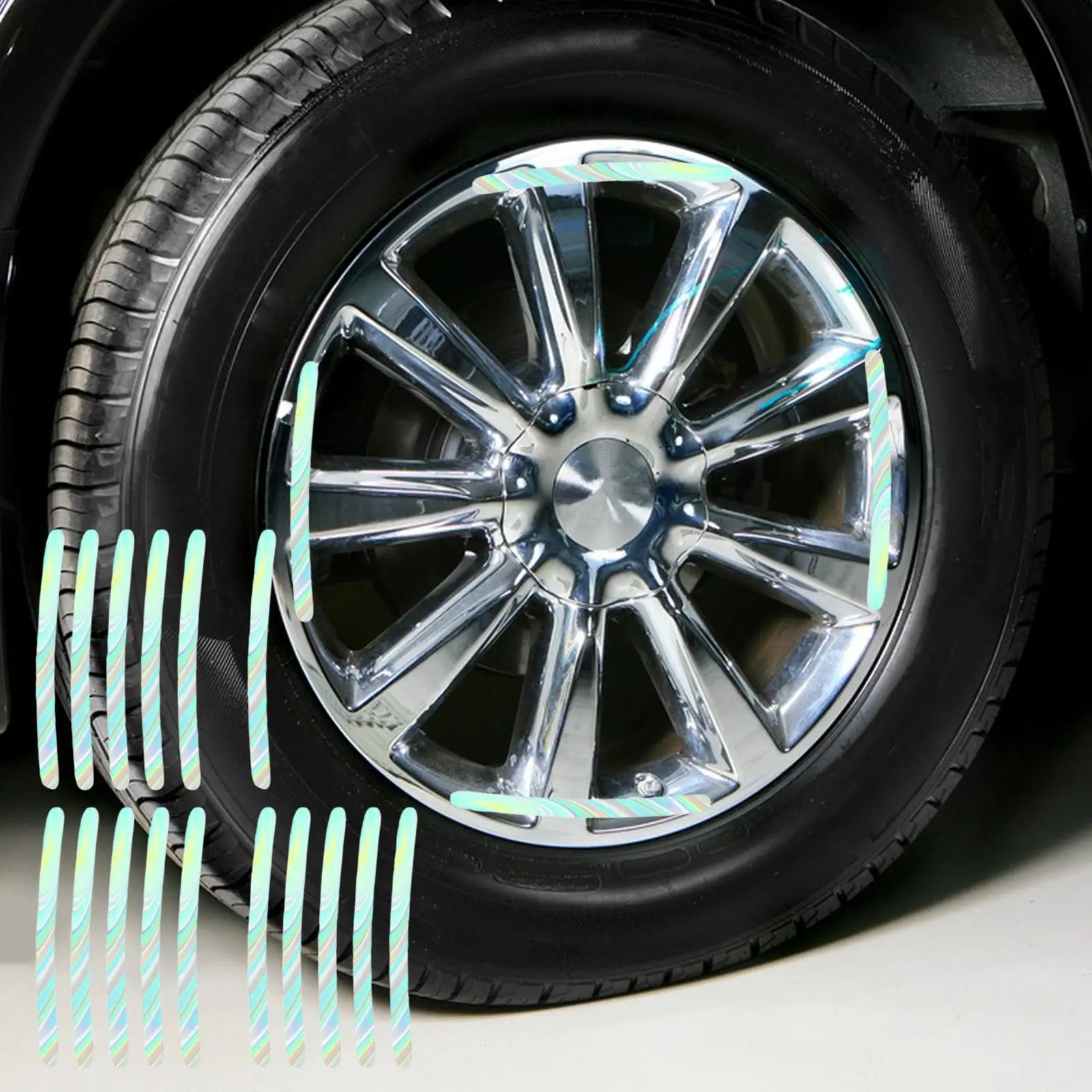 20x Reflective Wheel Hub Rim Stripe Universal Luminous Waterproof Stickers Decal
20x Reflective Wheel Hub Rim Stripe Universal Luminous Waterproof Stickers Decal