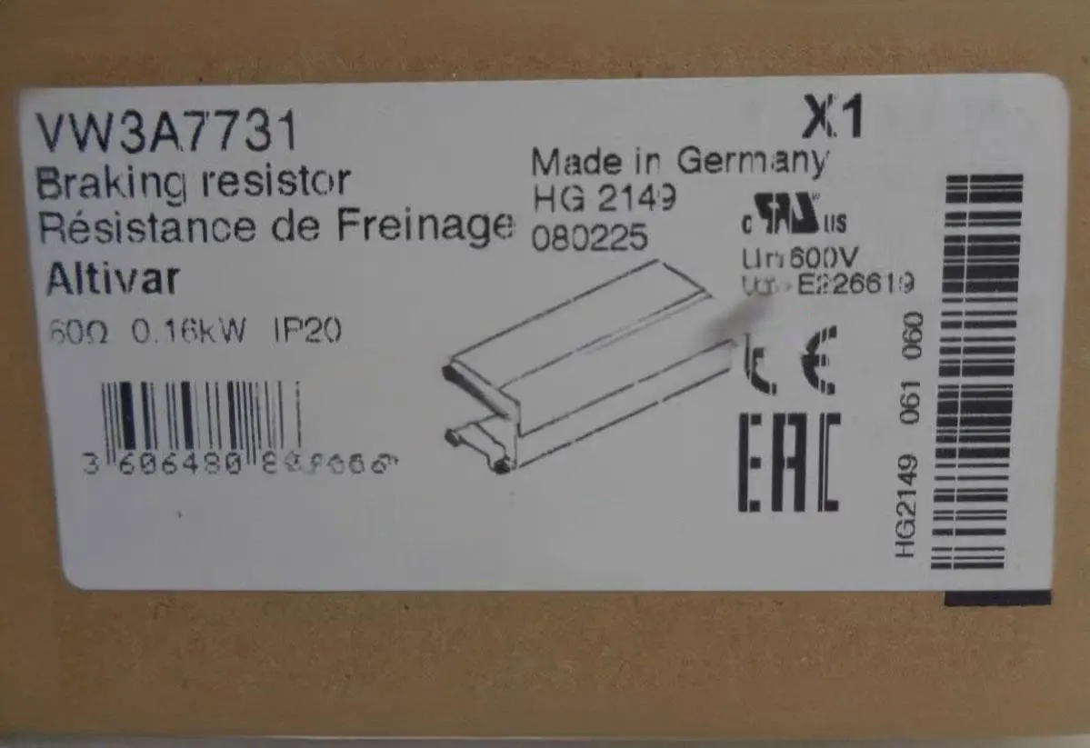 Совершенно новый VW3A7730 VW3A7731 Гарантия один год
Совершенно новый VW3A7730 VW3A7731 Гарантия один год