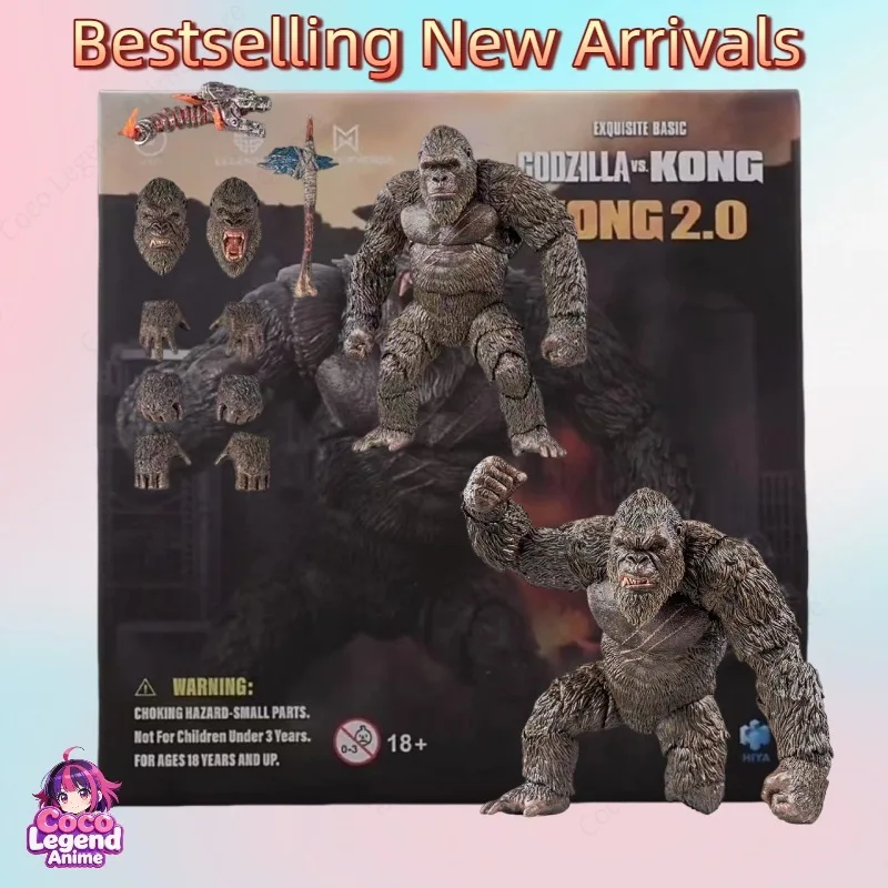 Hot Sale in Stock HIYA Godzilla Vs. Kong 2.0 The Rise of The Kong Empire Articulated Action Figure Model Toy Collectibles Gifts
Hot Sale in Stock HIYA Godzilla Vs. Kong 2.0 The Rise of The Kong Empire Articulated Action Figure Model Toy Collectibles Gifts