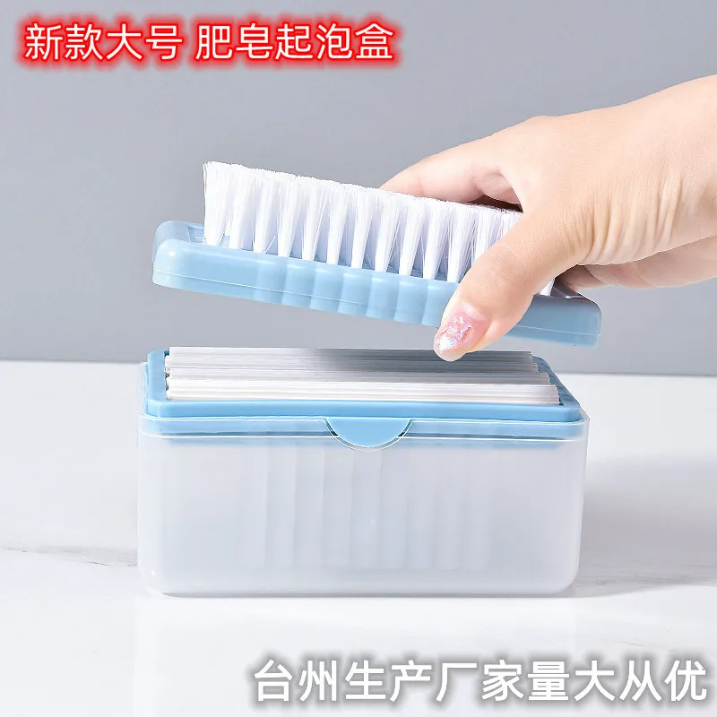New multi-functional soap foaming box hand-free toilet plus size creative roller soap box with laundry brush
New multi-functional soap foaming box hand-free toilet plus size creative roller soap box with laundry brush