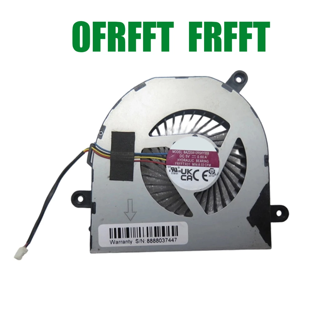 0FRFFT FRFFT For DELL For Inspiron 24 5410 5411 5415 5420 5421 5430 All-in-One BAZD0810R5HY008 B8210ASMSF2100TD DC5V 0.60A Fan
0FRFFT FRFFT For DELL For Inspiron 24 5410 5411 5415 5420 5421 5430 All-in-One BAZD0810R5HY008 B8210ASMSF2100TD DC5V 0.60A Fan