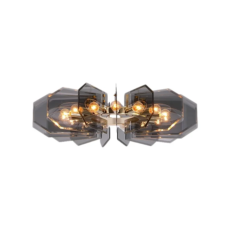 Postmodern light luxury creative living room bedroom crystal lamps dining room exhibition hall chandelier
Postmodern light luxury creative living room bedroom crystal lamps dining room exhibition hall chandelier
