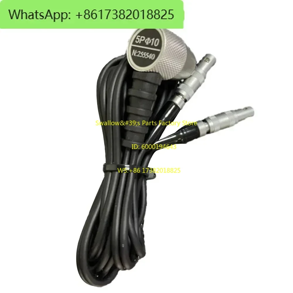 High-Performing NDT Test Thickness Gauge Probe 5MHz 6mm5PM10 For GM130 GM100 Test Measurement Detectors Inspection Tool Parts
High-Performing NDT Test Thickness Gauge Probe 5MHz 6mm5PM10 For GM130 GM100 Test Measurement Detectors Inspection Tool Parts