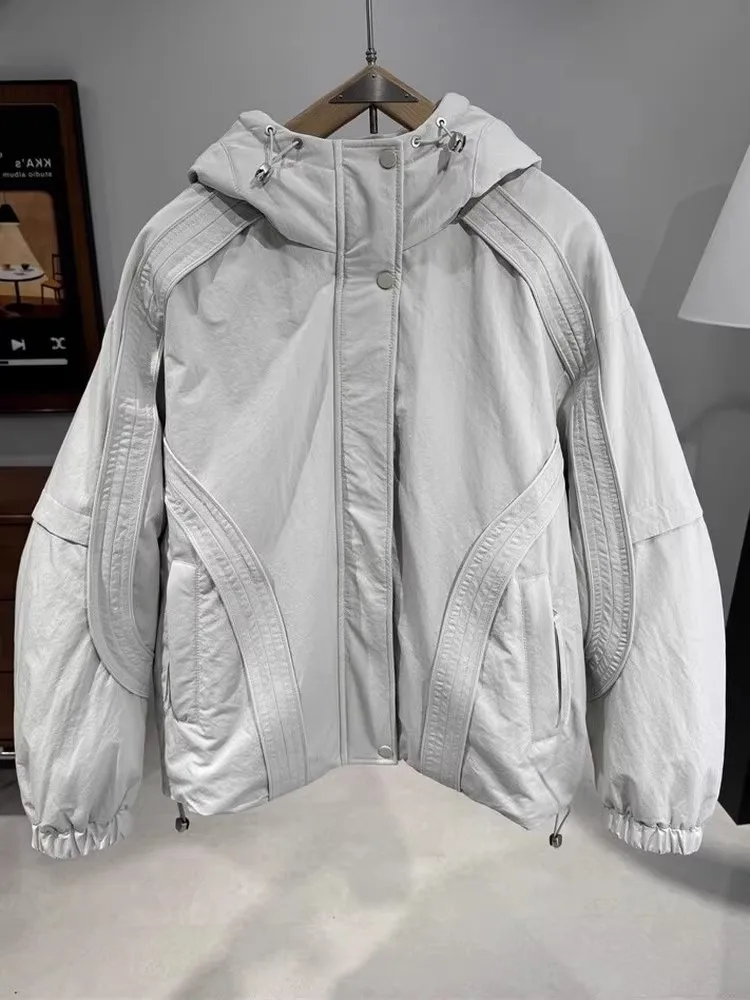 Мужская зимняя стеганая куртка с капюшоном Du down, повседневное уличное теплое пальто Ci для отдыха и поездок на работу, полиэфирное волокно
Мужская зимняя стеганая куртка с капюшоном Du down, повседневное уличное теплое пальто Ci для отдыха и поездок на работу, полиэфирное волокно