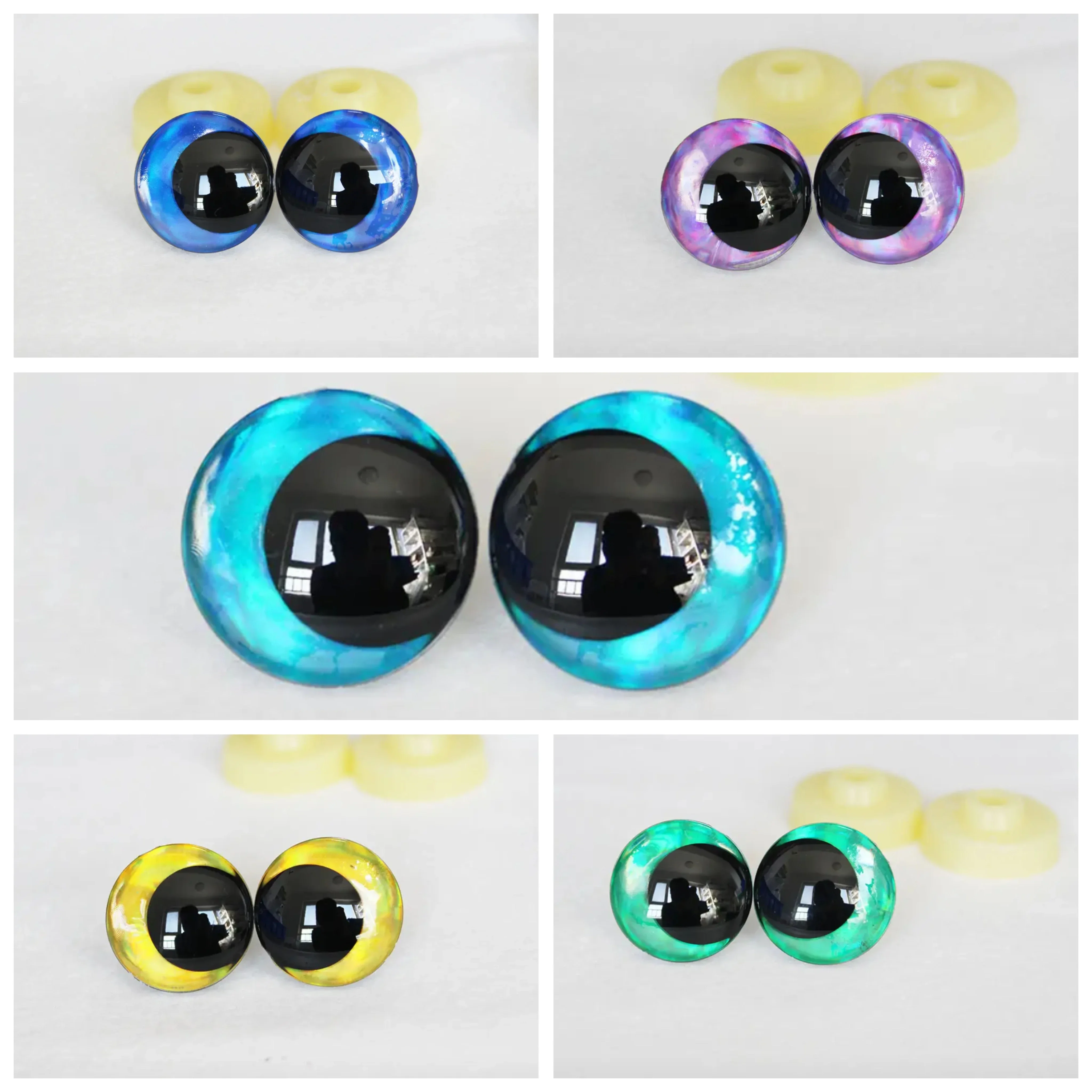 12MM-40MM 3D offcentre eyes with sinker washer colorful toy safety eyes-D12-20PCS
12MM-40MM 3D offcentre eyes with sinker washer colorful toy safety eyes-D12-20PCS