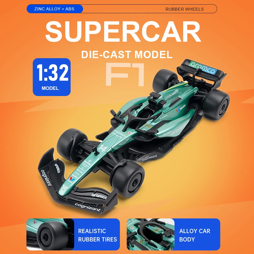 1:32 F1 Miniature Model Supercar Toys Metal Diecast Rubber Tires with Acrylic Box Collection Sports Car Models for Friends Gifts
1:32 F1 Miniature Model Supercar Toys Metal Diecast Rubber Tires with Acrylic Box Collection Sports Car Models for Friends Gifts