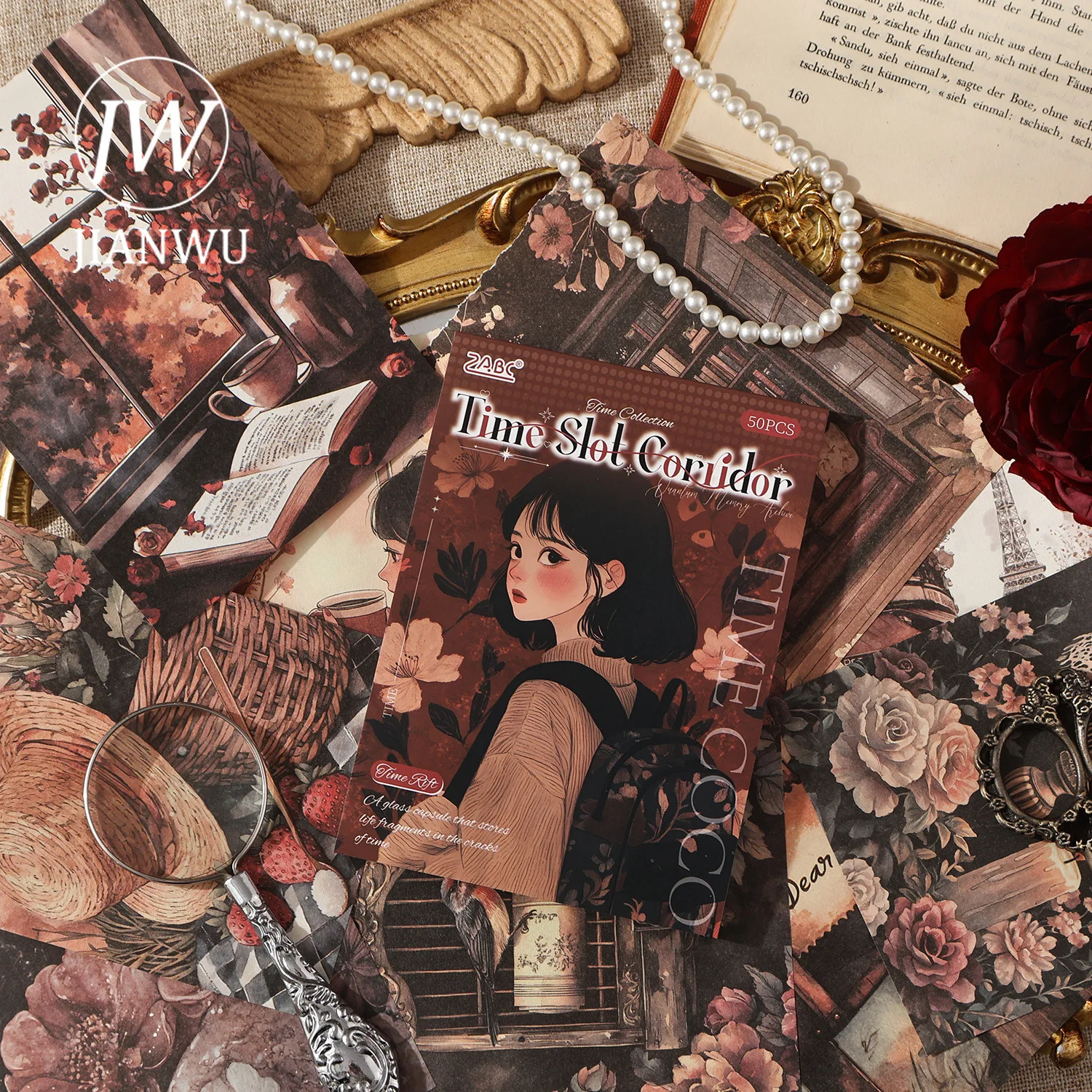 JIANWU Время слот для коридора серии винтажный персонаж цветок пейзаж материал для коллажа бумага креативный мусорный журнал канцелярские принадлежности
JIANWU Время слот для коридора серии винтажный персонаж цветок пейзаж материал для коллажа бумага креативный мусорный журнал канцелярские принадлежности