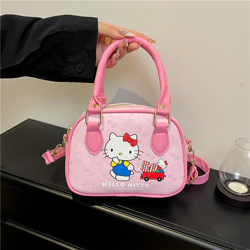 2025 New Fashionable and Versatile Women's Hello Kitty Cute Cartoon Single Shoulder and Crossbody Bag for Commuting
2025 New Fashionable and Versatile Women's Hello Kitty Cute Cartoon Single Shoulder and Crossbody Bag for Commuting