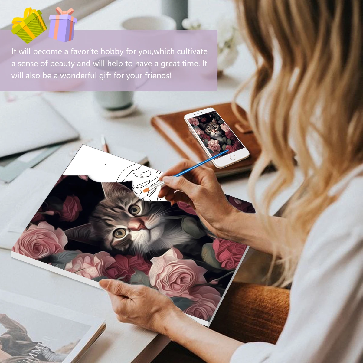 SDOYUNO Paint By Numbers For Beginner Framed Wall Art Modern Flower flora animals oil 20x30cm ready Frame Acrylic Paints Drawing
SDOYUNO Paint By Numbers For Beginner Framed Wall Art Modern Flower flora animals oil 20x30cm ready Frame Acrylic Paints Drawing